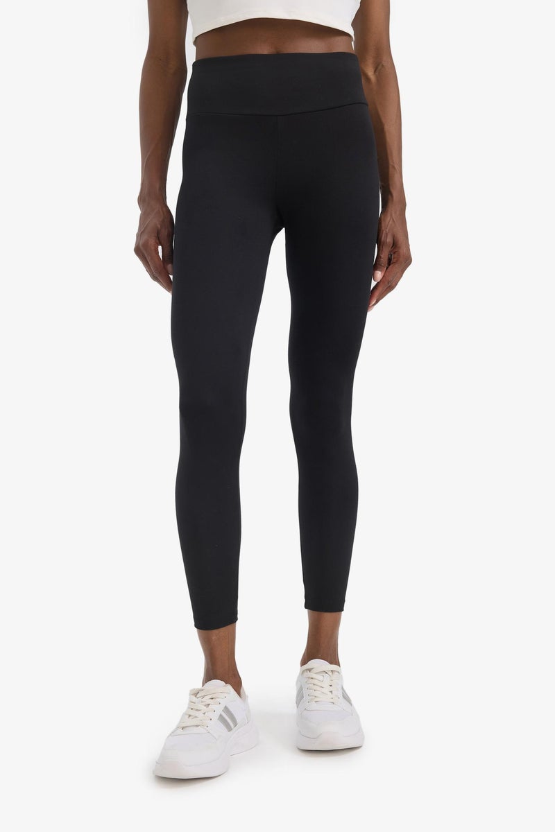 DeFacto Black Woman DeFactoFit Sports Leggings Casual - Image 4